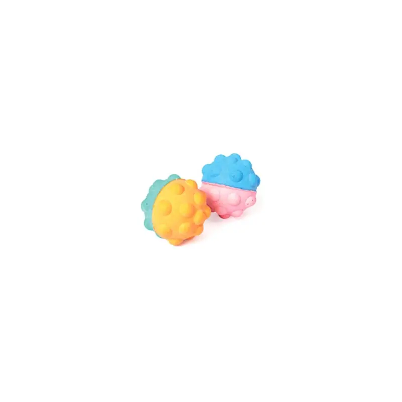 Déstockage | Balles éponge en forme d‘atomes pour chats - 2x 6cm