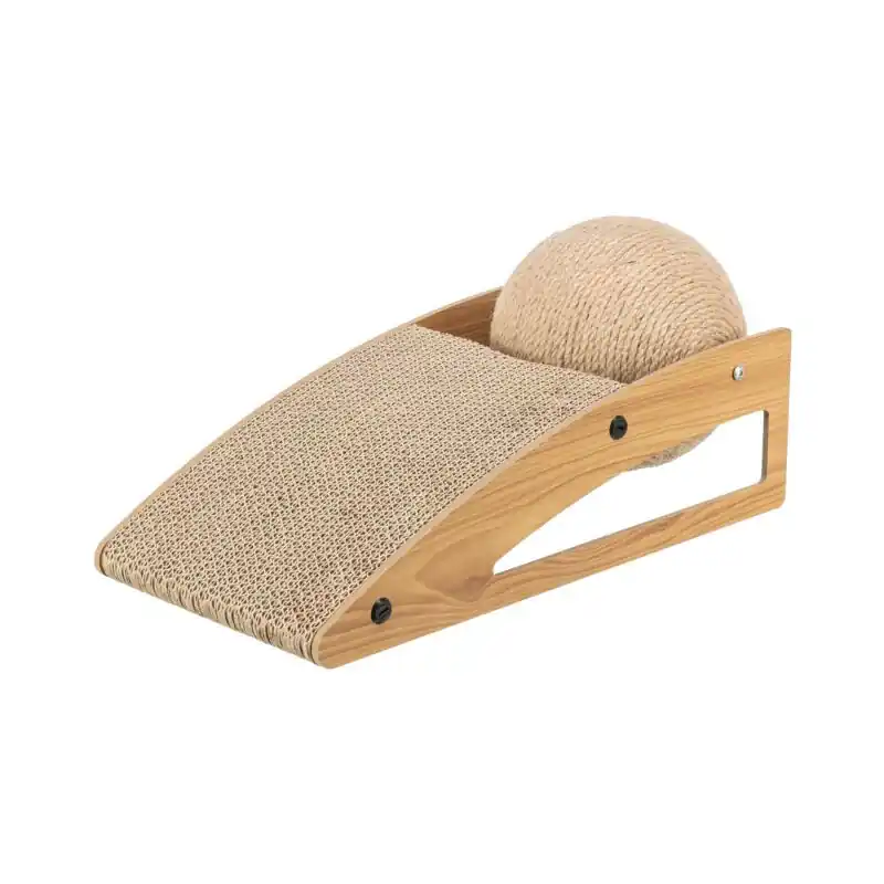 TRIXIE, Griffoir rampe avec balle - 40 × 17 × 20 cm - Disponible