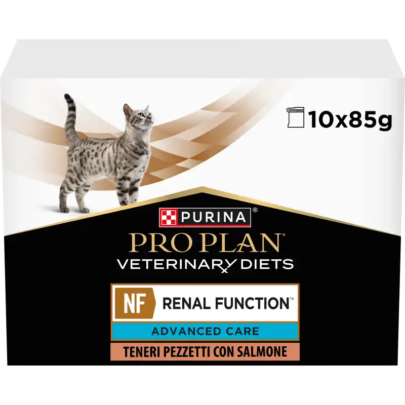 Purina Pro Plan Veterinary Diets NF Renal Function Advanced Care - chat saumon en sauce | Offre exclusive