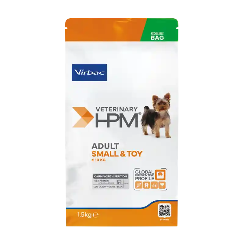 Virbac Veterinary HPM Adult Small & Toy - chien - Achetez maintenant