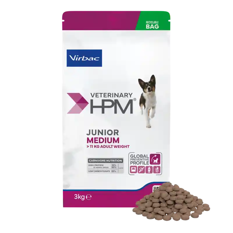 Bon prix - Virbac Veterinary HPM Junior Special Medium - chien