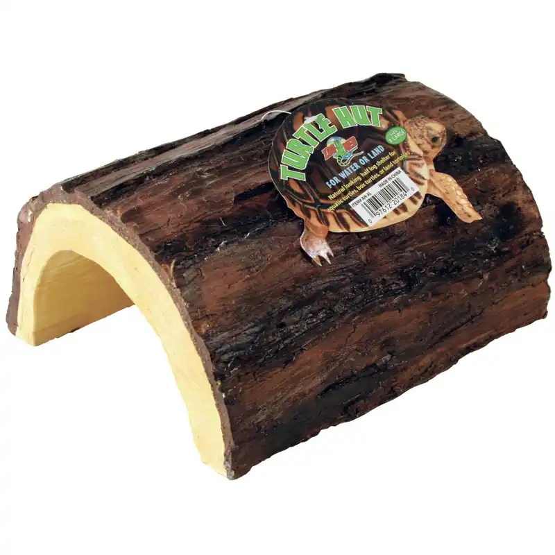 Retour gratuit | Cachette résine Zoomed Turtle Hut large pour tortue