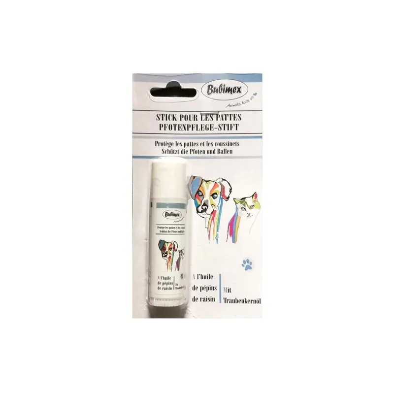 Promo exceptionnelle - Stick protecteur coussinets Bubimex 50ml chien chat