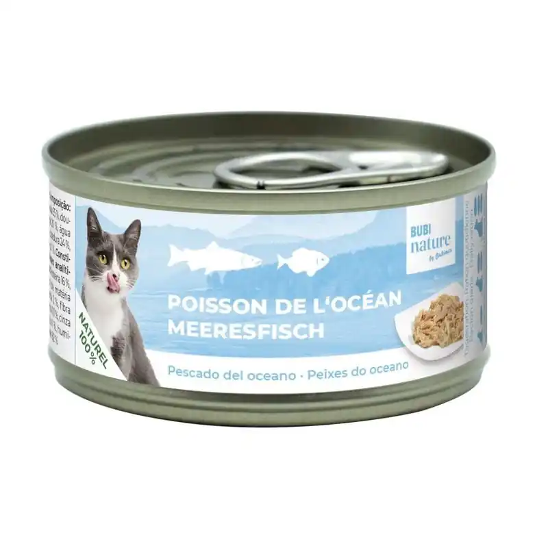 Bubimex pâtée Bubinature pour chat adulte poisson de l‘océan 70 g | Petit prix
