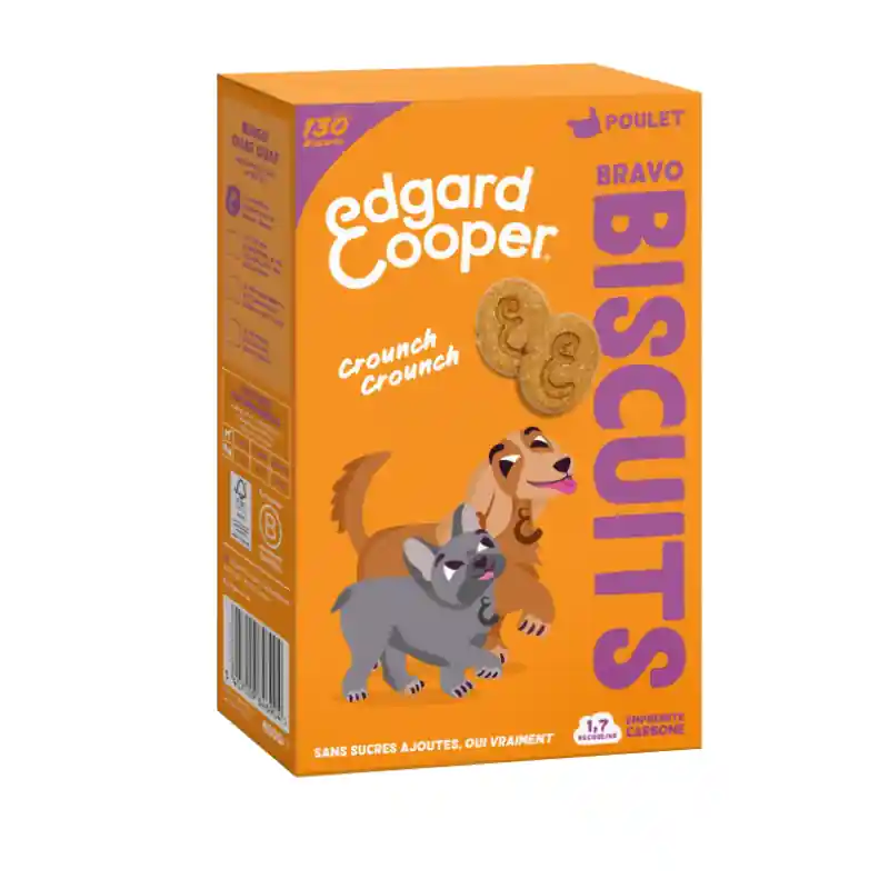 Retour gratuit | BISCUITS POULET POUR CHIEN 0.4kg