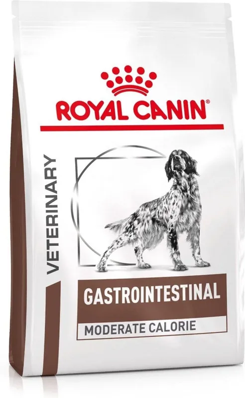 Plus que quelques articles - Royal Canin - Croquettes Veterinary Diet Gastroinstestinal Moderate Calorie pour Chiens - 7.5Kg