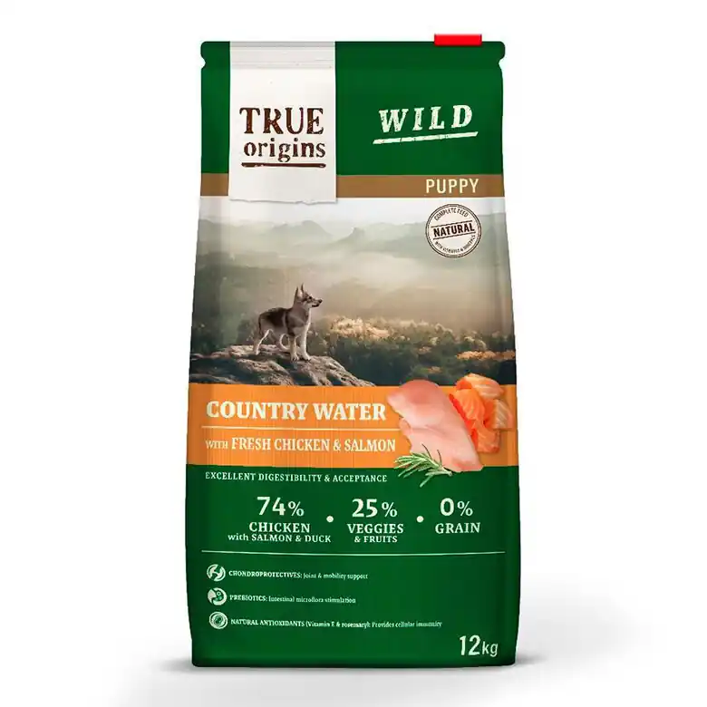 Très apprécié des clients - True Origins Wild - Croquettes Poulet & Saumon pour Chiots