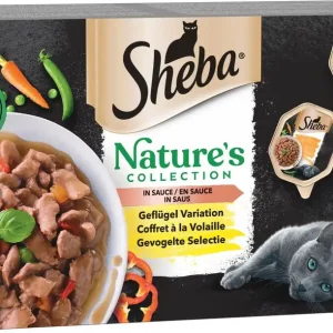 Sheba - Repas Nature‘s à la Volaille en Sauce pour Chat Adulte - 8x85g - Offre spéciale
