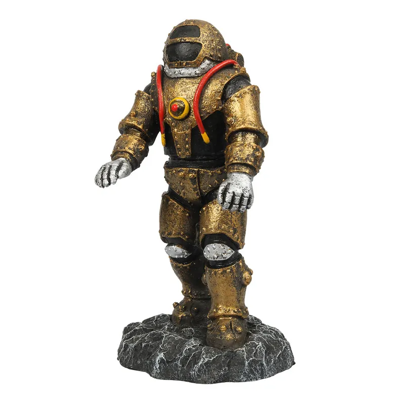 Bon prix | Aquadella - Décoration Steampunk Plongeur pour Aquarium