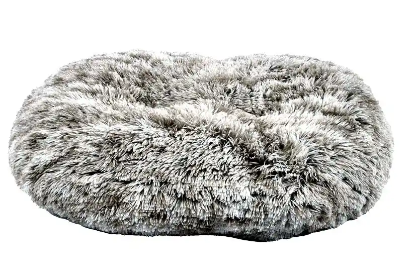Réduction spéciale - Bobby - Coussin Rectangle Boucle Chocolat pour Chiens