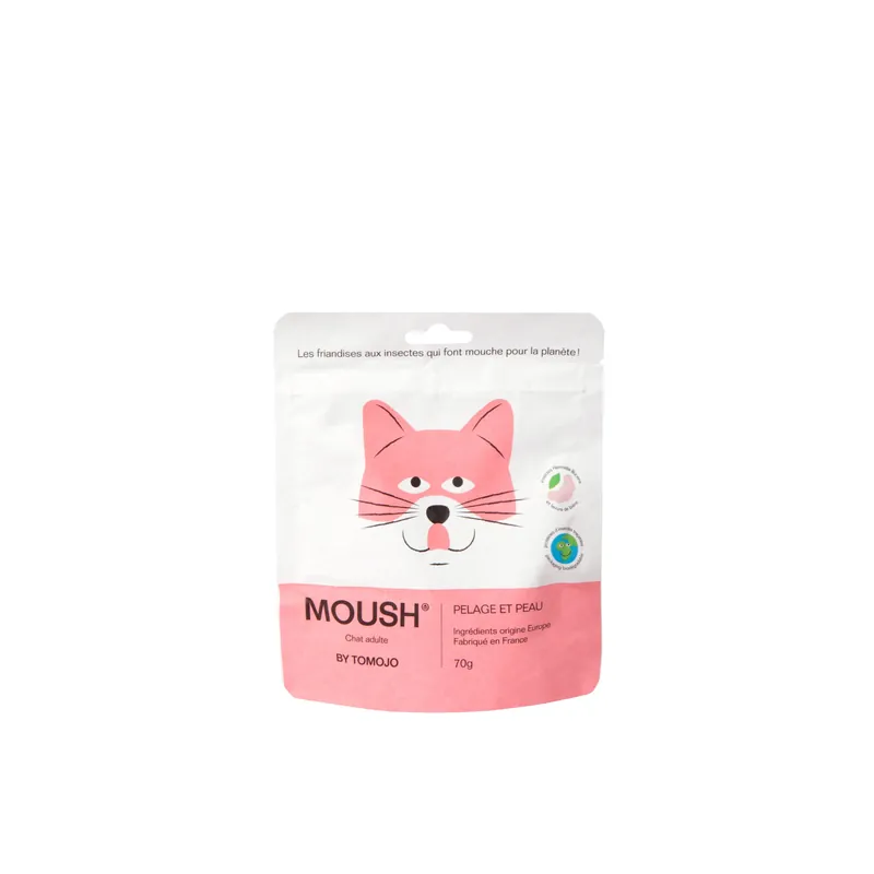Tomojo - Friandises Moush chat pelage et peau Tomojo - 70g | Recommandé