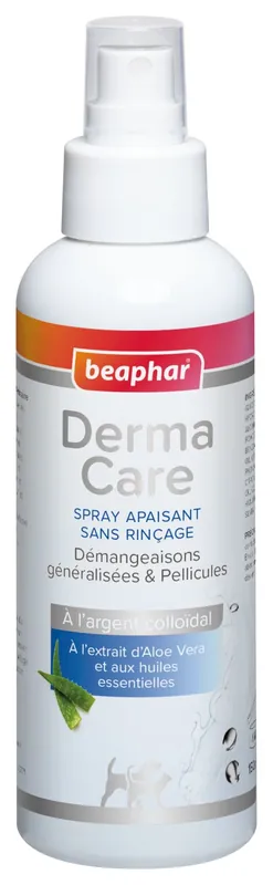 Beaphar - Spray Apaisant sans Rinçage DermaCare pour Chien et Chat - 150ml - Stock limité