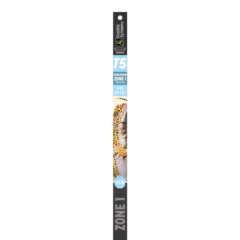 Direct fabricant - Reptile Systems - Tube Néon T5 Zone 1 UVI 550mm pour Reptiles - 24w