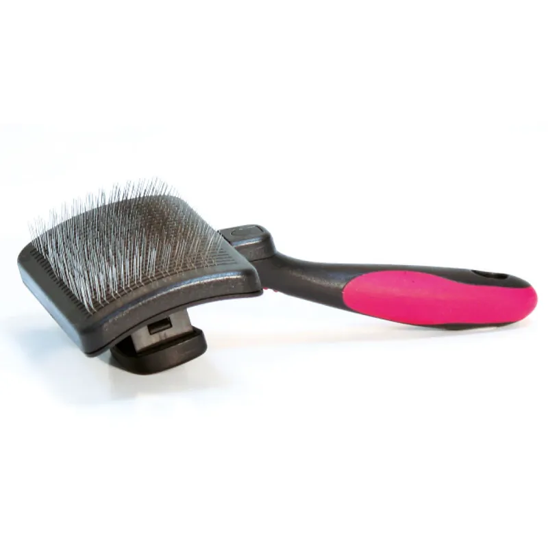 Croci - Brosse Carder Vanity Autonettoyante pour Chiens - M | Offre bientôt terminée
