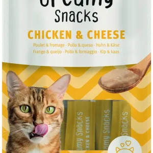 Bubimex - Crème à Lécher x4 Poulet / Fromage pour Chats - 60g | Super prix