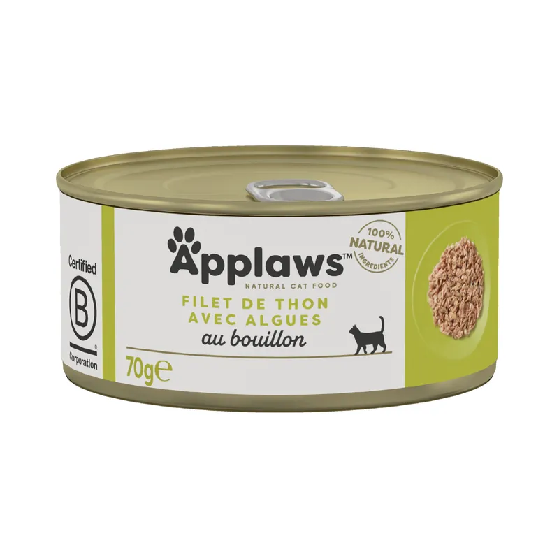 Applaws - Boite Filet de Thon avec Algues pour Chats - 70g | Prix exceptionnel