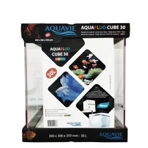 Aquavie - Aquarium Aquafluo Cube 30 | Soldes