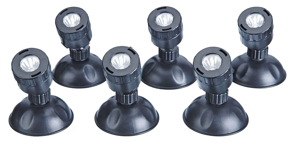 Pontec - Kit Eclairage PondoStar LED Set 6 pour Bassin | Livraison rapide