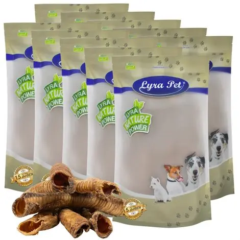 Prêt à expédier | 10 kg Lyra Pet® Pousses de bœuf env. 30 cm MHD 11/2025
