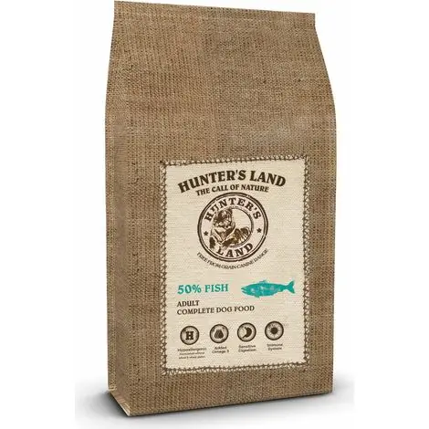 Excellente qualité | Hunter‘s Land Grain Free 50% Poisson 12 kg