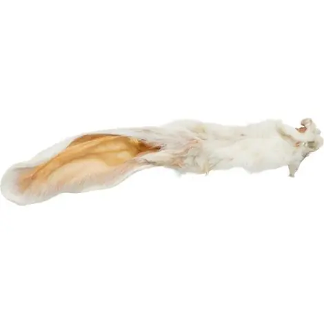 Oreilles de lapin avec poils 500 g | Retour facile