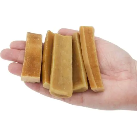 Affaire à saisir | Anneau de dentition au fromage himalayen Churpi S - 5 pièces.