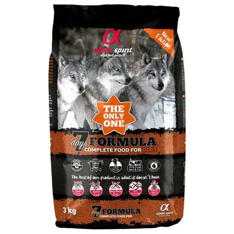 Derniers exemplaires - Alpha esprit le seul 7 jours š penser pour chiens - 3 kg