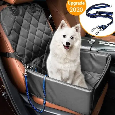 Prix imbattable | Siège de voiture pour chien pour chiens petits et moyens Siège de dos et siège de devant Siège de chien étanche Couverture de
