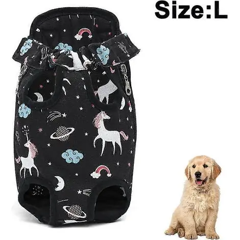 Sac à dos ajustable pour animaux de compagnie avec harnais frontal pour chat/chien | Tout juste ajouté