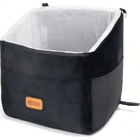 Siège de sécurité pour animaux de compagnie, lit de voiture pour chiens et chats, lavable - Plus que quelques jours