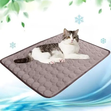 7055cm Tapis Rafraîchissant Chien Chat Portable Auto-refroidissant Tapis Plus Durable, Résistant Aux Rayures, Tapis pour l‘été | Meilleur prix