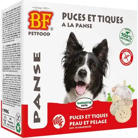Friandises antiparasitaires pour chien – Comprimés bio à l‘ail – Efficace contre puces et tiques – 100% naturel, sans gluten – Chadog | Recommandé