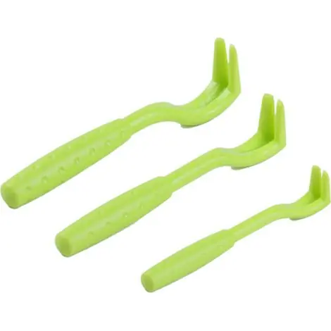 Disponible - Extracteur de poux, tiques et parasites en acier inoxydable pour chiens(3 pièces)