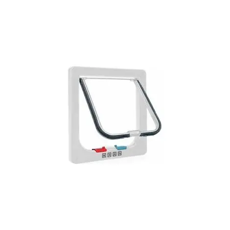Meilleure vente | Chatière manuelle 4 voies, coupe-froid, économe en énergie, facile à installer, version améliorée L –