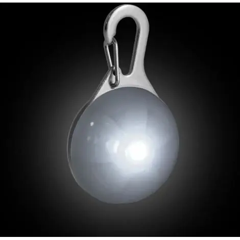Fin de série | Pendentif LED - CampTeck - Blanc - 3 modes d ‘éclairage - Résistant aux intempéries - Sécurité chien