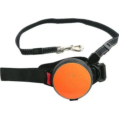Commandez maintenant - Filiyano-Laisse rétractable mains libres pour chien avec dragonne, orange