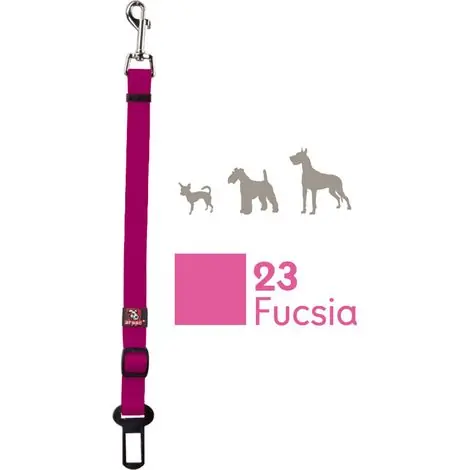 Laisse pour chien en nylon pour voiture 2 cm - Taille 00 - Satisfait ou remboursé