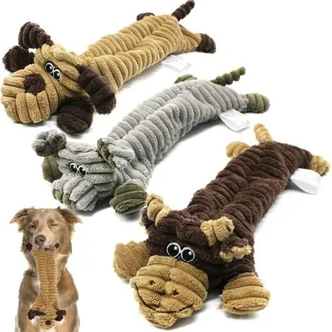 Expédition rapide | Jouets pour chien 3pcs indestructibles, doux et résistants