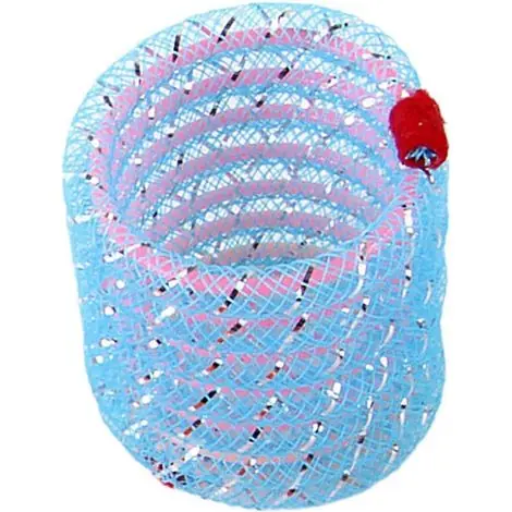 Disponible à la commande - Jouet à ressort pour chat, jouet interactif pour chat, idéal pour jouer à la poursuite et faire de l‘exercice.