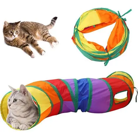 Offre bientôt terminée - Tunnel Interactif Pour Chat – Jouet Plia