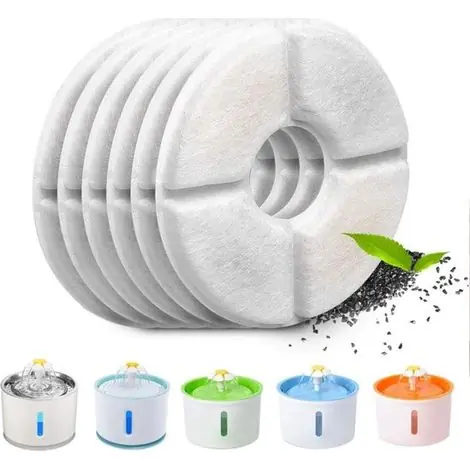 Cartouches filtrantes pour fontaines à eau pour animaux de compagnie, feuilles de coton filtrant, coton filtrant en résine de charbon actif vente en gros et directe d’usine. - Très apprécié des clients