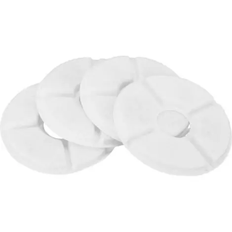 4 Filtres à Charbon Actif de Rechange pour Fontaine à Eau Animaux - Accessoires pour Chats et Chiens | Très populaire