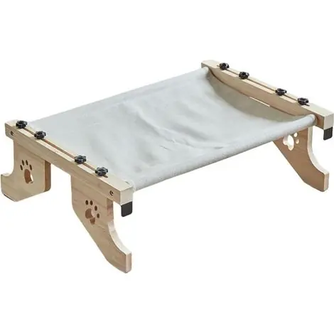 Hamac pour chat en bois - Nouvel arrivage