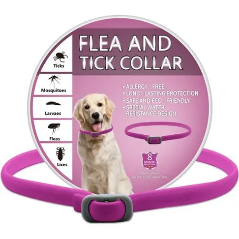 Collier Anti Puces - Pour Chat - Résistant À L Eau - À Base D Huiles Essentielles Naturelles - Réglable - 1 Pièce - Plus que quelques pièces