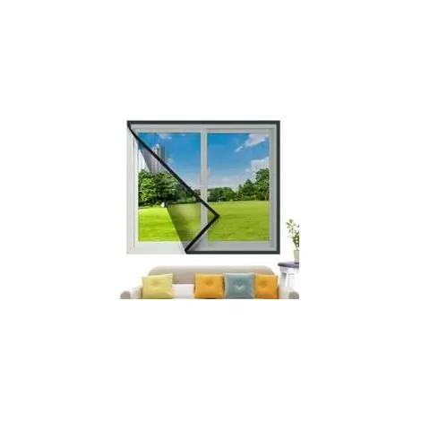 85x180cm Filet de Protection pour Chat, Moustiquaire Autocollant pour Fenêtres, Maille Ajustable pour Insectes, Maille Transparente pour Chat, Moustiquaire | Achetez maintenant